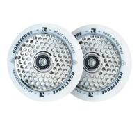 Root Industries Ruote Monopattino Root Honeycore Bianco 110mm Pacco da 2 (110mm - Mirror)