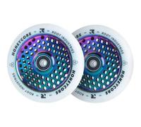 Root Industries Root Honeycore Bianco 110mm Ruote Monopattino Pacco da 2 (110mm - Neochrome)