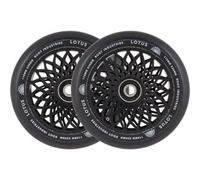 Root Industries Ruote Monopattino Root Lotus Dual Wide Pacco da 2 (110mm - Nero)