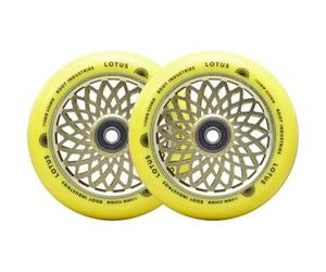 Root Industries Ruote Monopattino Root Lotus Pacco da 2 (110mm - Radiant Yellow)