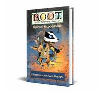 Root RPG: Ruins of Expeditions Supplement Magpie Games, Blu, Copertina Rigida