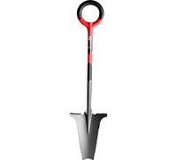 Root Slayer Radius Pala da Giardino - Green Thumb Award 2017 per Gli Attrezzi da Giardino più innovativi, Rosso