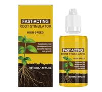 Root Stimulator, Growth Fertilizer, 1.46x1.46x3.66 Inches, Natural Nutrient Liquid, Concentrated Formula for Plants, Indoor, Flowers, Garden, Vegetables and Hydroponic Systems
