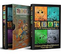 Root: The Roleplaying Game Deluxe Edition di Magpie Games - Include il regolamento principale, supplemento per viaggiatori e stranieri, copertina laminata - 3-5 giocatori, 2-4 ore