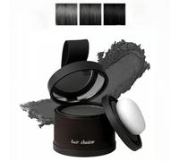 Root Touch up Hair Color, Hairline Contour Shadow Powder, Magic Root Cover Up, For Gray Coverage and Concealing Hair Powder, Thinning Hairline for Women & Men (Dark Grey)