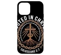 Rooted In Christ Colossians 2 7 Radicato E Fortificato Fede Custodia per iPhone 12 mini