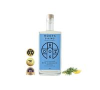 Roots Divino Bianco Vermouth Senza Alcol | Con Limoni Greci e Timo | Premiato con Medaglie d’Oro | Realizzato a Mano | (700 ml)