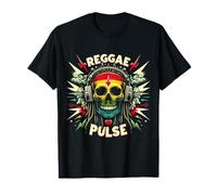 Roots & Soundwave Energy Design - Opere d'arte Reggae Vibe per Mu Maglietta