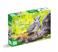 Roovi - Puzzle Gufo selvatico - 1000 Pezzi