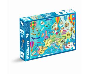 Roovi - Puzzle Scoprire l'Europa - 240 Pezzi