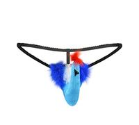 Ropa Interior Sexy para Hombres - Slip Underwear Sretch T Back Fashion G String Micro Men's Thong (Light Blue One Size)