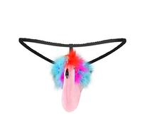 Ropa Interior Sexy para Hombres - Slip Underwear Sretch T Back Fashion G String Micro Men's Thong (One Size)