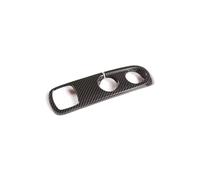 Ropaix Accessori Interni Auto per Benz per Smart 451 per Fortwo 2009-2015 ABS Pannello Copertura Pomello Cambio in Fibra Carbonio Accessori Interni Auto Car Trim Strip(Carbon Fiber)