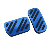 Ropaix Accessori Interni Auto per Toyota per C-HR 2016-2024 Pedale Freno/acceleratore Copripedale Ricambio Accessori Interni AT Pedali Auto Car Trim Strip(Blue)