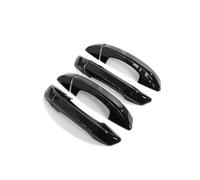 Ropaix Auto Maniglie esterne porte Per Golf 6 MK6 Per Skoda Per SUPERB Dal 2009 Al 2013 Accessori Per Lo Styling Della Maniglia Della Portiera Dell'auto(Black handle)