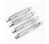 Ropaix Auto Maniglie esterne porte Per Stepwgn Per Stepwagon Rp3 Rp5 2015-2021 Copertura Per Maniglia Della Portiera Dell'auto In Fibra Di Carbonio Cromata(Silver handle)