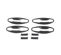 Ropaix Auto Maniglie esterne porte Per Stepwgn Per Stepwagon Rp3 Rp5 2015-2021 Copertura Per Maniglia Della Portiera Dell'auto In Fibra Di Carbonio Cromata(Carbon bowl)