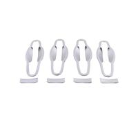 Ropaix Auto Maniglie esterne porte Per Stepwgn Per Stepwagon Rp3 Rp5 2015-2021 Copertura Per Maniglia Della Portiera Dell'auto In Fibra Di Carbonio Cromata(Silver bowl)