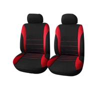 Ropaix Auto Set Coprisedili Per TOYOTA Per Avalon Per Avensis Per Allion Per Auris Per Hybrid Per Crown Per RAV4 2/5Seats Coprisedili Automatici Copri Sedili Auto(ZT05-2Seats-red)