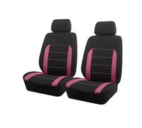 Ropaix Coprisedili Auto Coprisedili Auto Misura Universale La Maggior Parte Lle Auto Suv Camion Van Accessori Auto Coprisedili Interni Set Completo(Pink 2 seat)