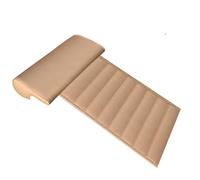Ropaix Coprisedili Auto Cuscino Gamba Estensore L Seggiolino Auto Supporto Gamba L Conducente Fora Cuscino Foam Tappetino Imbottito Estensore Seggiolino(Beige)