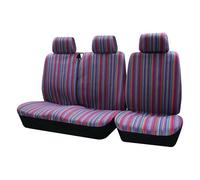 Ropaix Coprisedili Auto Per Iveco Per Daily 2+1 Coprisedili Per Auto Universali A Righe Colorate(AD9507-B)