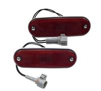 Ropaix Fanale Posteriore Paraurti per Toyota per RAV4 2.0L 1996-2000 Riflettore Anteriore O Posteriore Sinistro O Destro Luce Posizione Parafango Lampadine O Cavi(Front Left Right Kit)