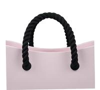 Rope Beach Bag Hand Sostituzione corda 2 pcs da 25, 59 pollici cinghia per borse per accessori per sacchetti di tela Blackhandles da donna.