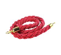 Rope For Crowd Control - Coda Divider Rope | 4.9ft Twisted Raod Safety Supplies | Twisted Ropes Barriers For Security Personal Retail Stores Hotel Restaurant Museum Bank Waiting Areas Construction