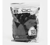 ROPE LACES 14mm SET 120cm nero ONE SIZE