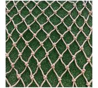 Rope Net Endurance Anti Fall Net Manila Natural Net Rope Ropes Cords Webbing Child Protection Net Railing Safety Net(3x3m)