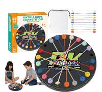 Rope Rope Puzzle Gioco che eccita la confusione aggrovigliata di nodi di corda, di pensiero | Missione Redding, Astonishing Family Armony promuove il puzzle dei nodi, il gioco delle corde pa