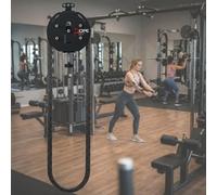 Rope Trainer Sistema di sospensione in nylon ad anello chiuso, macchina portatile Infinity Rope per un efficace allenamento di forza, fitness e allenamento di resistenza