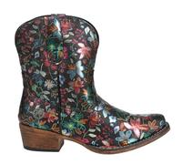ROPER Ingrid, Stivali Western Donna, Multicolore, Nero, 41 EU