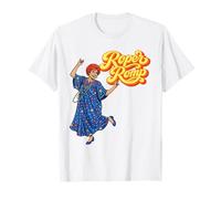 Roper Romp Funny Three's Company Dancing Helen Roper Retro Maglietta