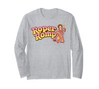 Roper Romp Funny Three's Company Flexing Helen Roper Vintage Maglia a Manica