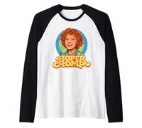 Roper Romp Funny Three's Company Helen Roper Retro TV Maglia con Maniche Raglan