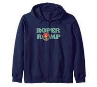 Roper Romp Mrs Roper Three's Company Typography 80s Felpa con Cappuccio