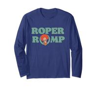 Roper Romp Mrs Roper Three's Company Typography 80s Maglia a Manica