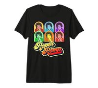 Roper Romp Pop Art Mrs. Roper Three's Company Retro Maglietta Premium