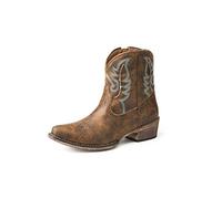 ROPER - Stivali Western da donna, Marrone (Pelle cognac), 39 EU