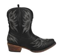 ROPER Women's Amelia Western Boot, Black, 9.5 Medium US