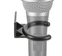 rophone - Supporto da parete con gancio per rophone cablato nero, supporto per cavi, accessori, morsetto a clip, anello di supporto per la casa