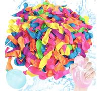 Ropniik 2000pcs Palloncini d'Acqua, Bombe da Acqua Palloncini Refill Kits, Palloncini Multicolori in Lattice, Palloncini autosigillanti per Outdoor Party Giardino Giocattoli di divertimento