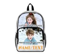 RoPox personalizzato Zaino trasparente,Ampio scomparto principale, Tasca frontale, Tasche laterali in rete, in PVC trasparente, approvato dallo stadio per scuola, concerti, sport, viaggi e lavoro