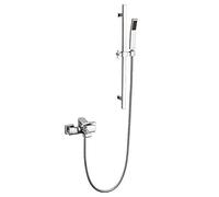 Roppetto quadrato di rame e vasca da bagno freddo con set di doccia da bagno a bordo di sollevamento, D313-2 Assicurazione della qualità della moderna e semplice classica decorazione della casa retrò