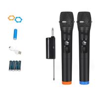 Rordigo Microfono fili 1 Tow 2 Home Outdoor Audio per Home Party Speaker cantare 1 Set