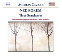 Audio Cd Ned Rorem - Sinfonie (nn.1-3)