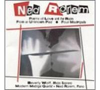 Rorem - Poems of Love & The Rain 1 / 4 Madrigals (US Import)