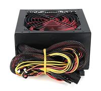RORFFK Alimentatore PC multicanale 800 W ventola 12 cm alimentatore computer per Intel AMD PC 12 V ATX SLI PCI-E Gaming